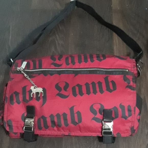 💋L.A.M.B. & lesport colab messenger bag💋 - Picture 1 of 8